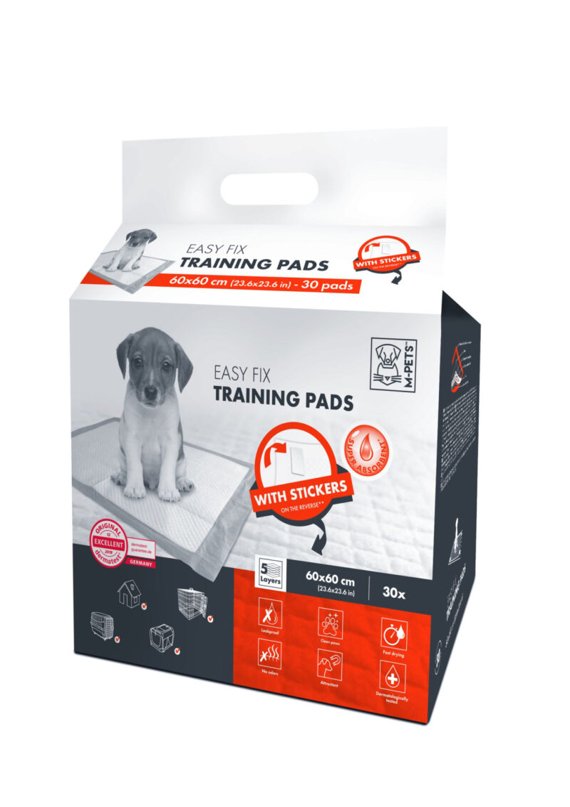 Puppy Pads met Plakstrip