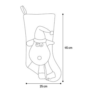 2-3.jpg Kerstsok Hond Rendier Grijs