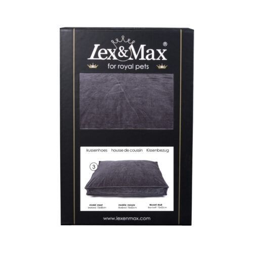 Kussenhoes Royal Velvet Grijs