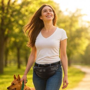 20250717_1733_Woman-Strolling-with-Dog_remix_01k0cg359fff5sjbhpyewk133q.jpg Heuptas Zwart Leer