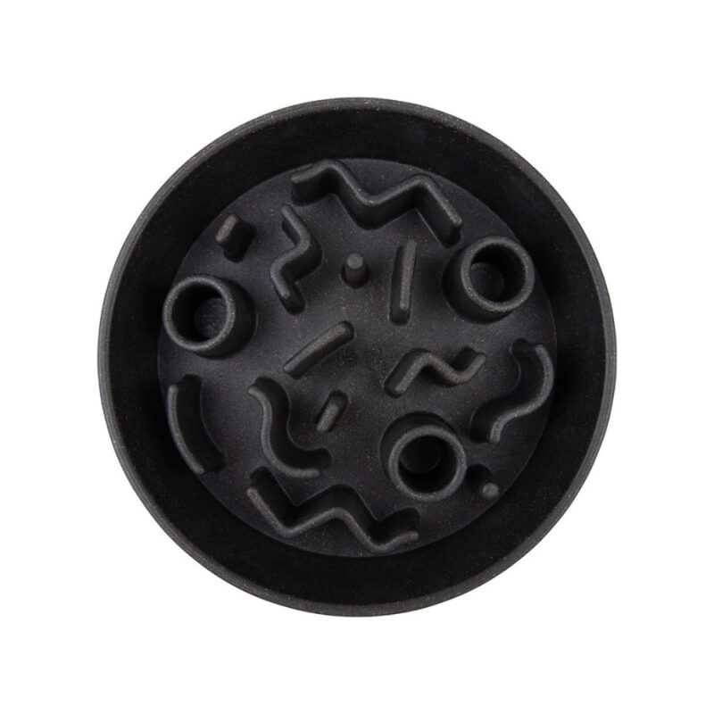 Anti-schrokbak-donkergrijs2.jpg Anti Schrokbak BAMBOO Donkergrijs/zwart