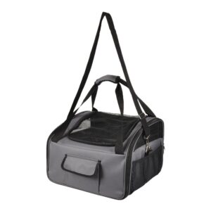 Autostoel-Grijs-1.jpg Autostoel Hond - Hondentas - Reismand (3-in-1)