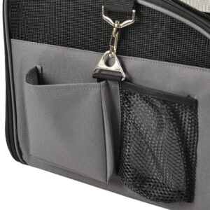 Autostoel-Grijs-3.jpg Autostoel Hond - Hondentas - Reismand (3-in-1)