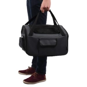 Autostoel-Grijs-4.jpg Autostoel Hond - Hondentas - Reismand (3-in-1)