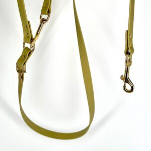 Biothane-hondenlijn-groen-2.jpg Biothane Hondenlijn Olijfgroen