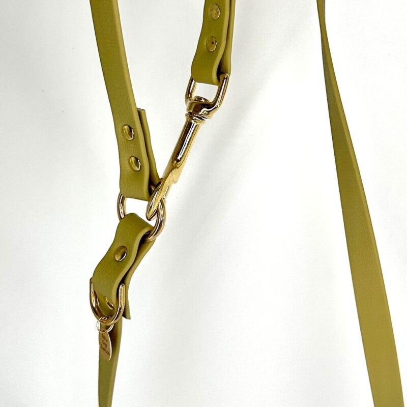 Biothane-hondenlijn-groen-4.jpg Biothane Hondenlijn Olijfgroen