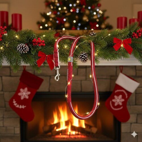 Hondenriem Hilo Rood