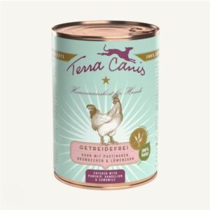 Graanvrij-Kip_cleanup-1.jpg VOORDEEL VERPAKKING – Terra Canis Graanvrij Kip – 6x 400g