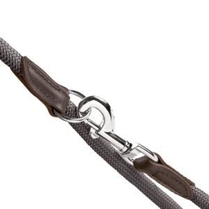 Verstellbare Führleine/Training leash Freestyle grau Handsfree Hondenriem Grijs