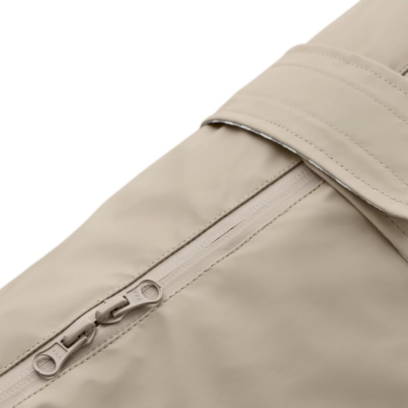 Hunde-Regenmantel / Rain coat for dogs MILFORD taupe Regenjas Hond Taupe