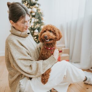 Halsband / Collar LOVE Leren Halsband Hond Liefde