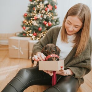 Halsband / Collar LOVE Leren Halsband Hond Liefde