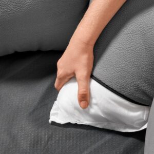 Orthopädisches Hundesofa / Orthopaedic Dog Sofa MERIDA anthrazit Orthopedische Hondenmand 6-hoekig Grijs