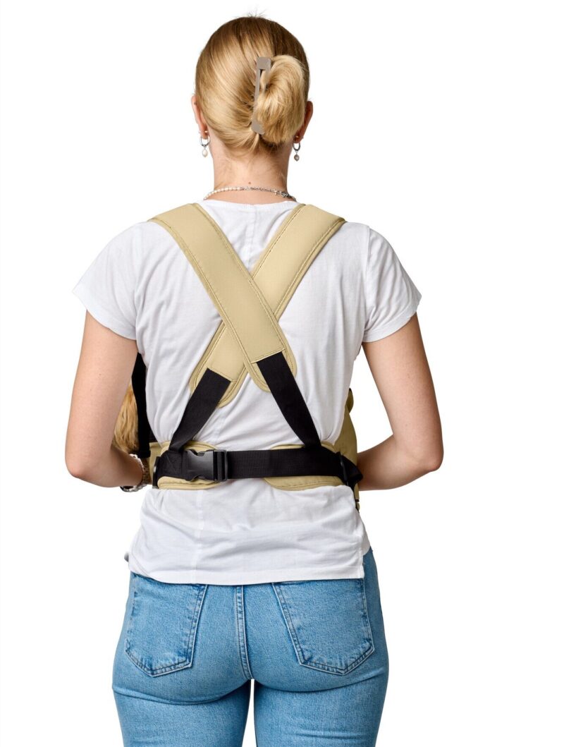 Rucksack/Tragetasche / Backpack/Carry bag KANGAROO beige Hondenrugzak & Buikdrager