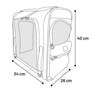 Hondenrugzak Metalen Frame