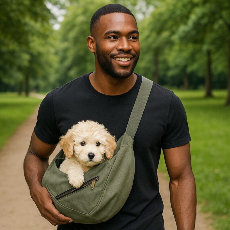 Hondentas-Luno-Herb-Sora-2.jpg Hondentas Luno Groen