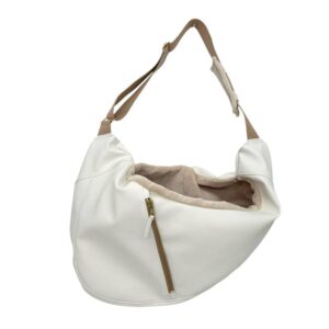 Hondentas-Luno-wit-leer-1.jpg Hondentas Leer Wit