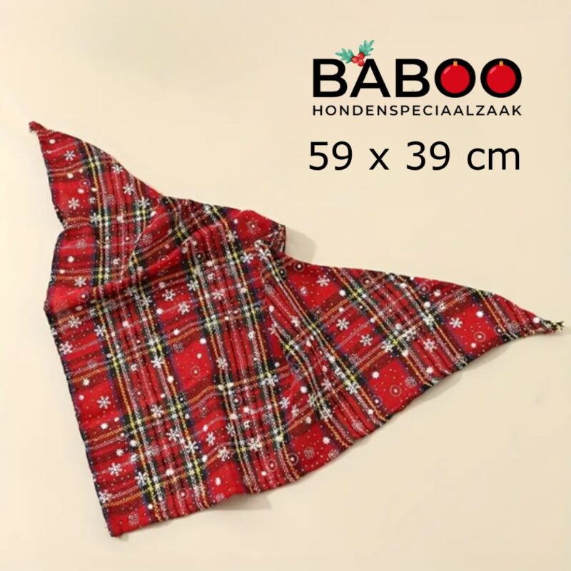 Kerst Bandana Hond