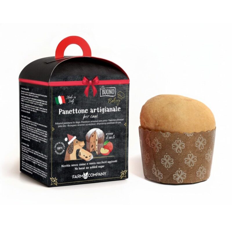Kerst-Hondencake-Panettone.jpg Kerstcake Hond Panettone