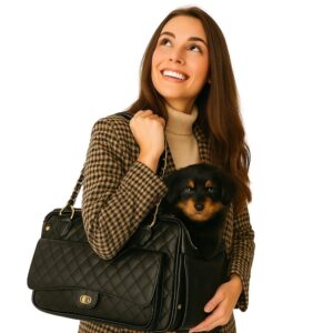 Luxe-hondentas-zwart-2.jpg Luxe Hondentas Zwart