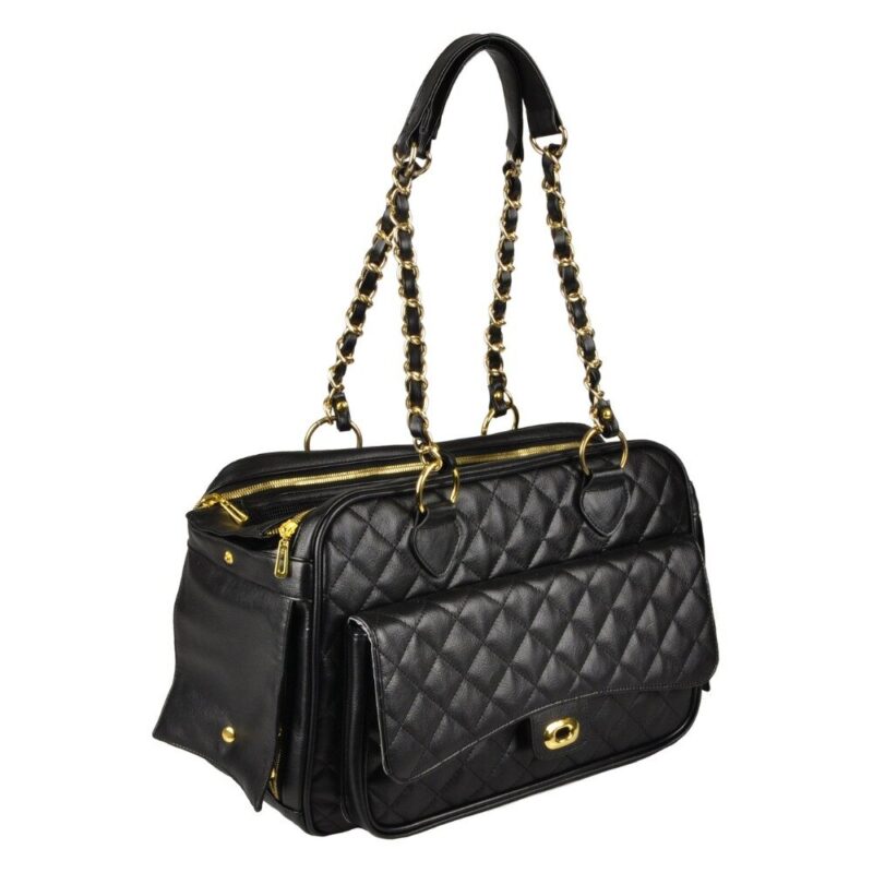 Luxe-hondentas-zwart.jpg Luxe Hondentas Zwart