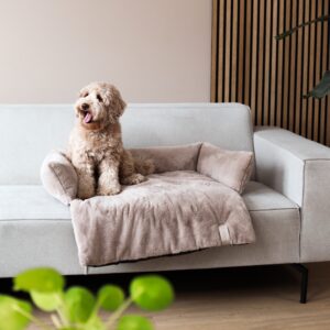 Hondendeken Bank Taupe