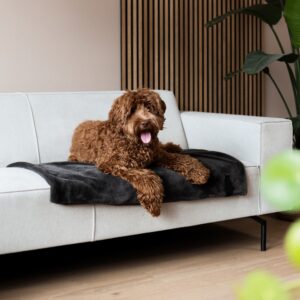 NUZZLE-Blanket_3.jpg Hondendeken Pluche Donkergrijs (100x70cm)