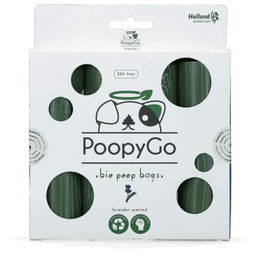 POOP014.png Poepzakjes Biologisch Afbreekbaar (8 rollen)