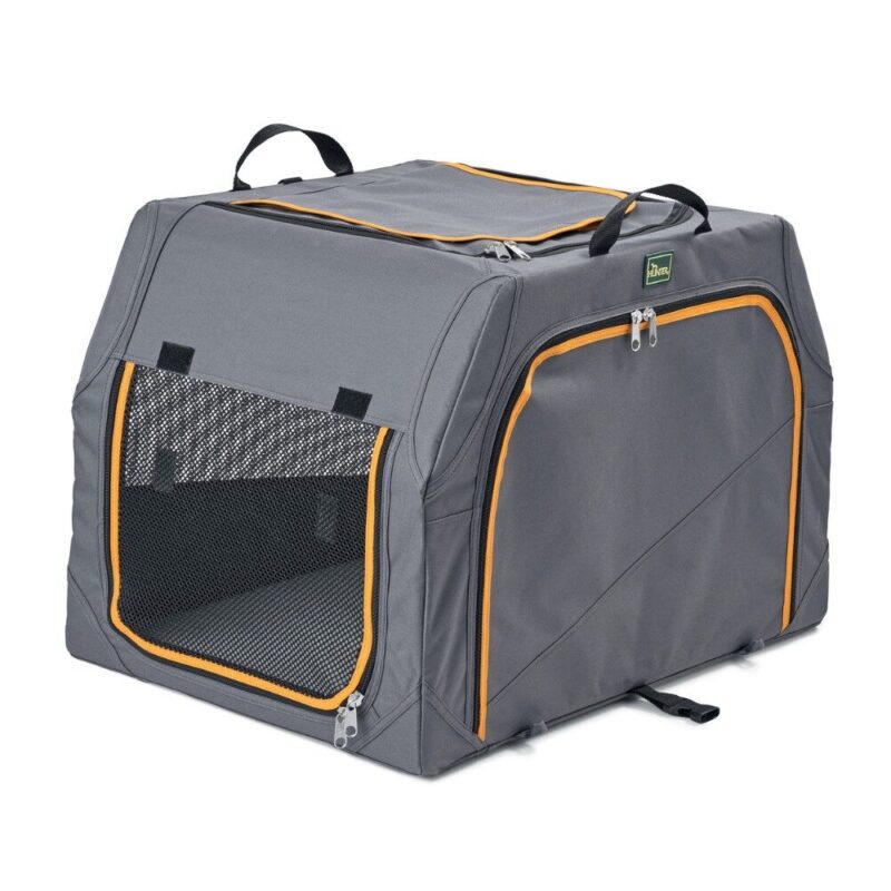 Reisbench-hond-grijs-1.jpg Reisbench Hond Opvouwbaar Grijs