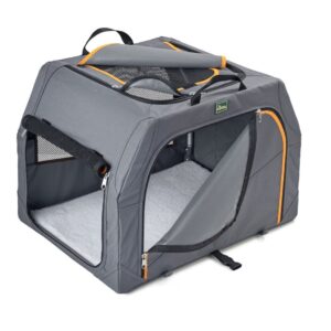 Reisbench-hond-grijs-2.jpg Reisbench Hond Opvouwbaar Grijs