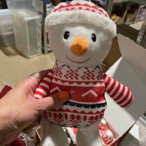 Snowy-de-Sneeuwman.jpg Kerstknuffel Sneeuwman Snowy