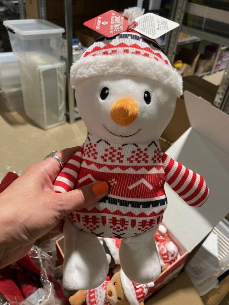 Snowy-de-Sneeuwman.jpg Kerstknuffel Sneeuwman Snowy