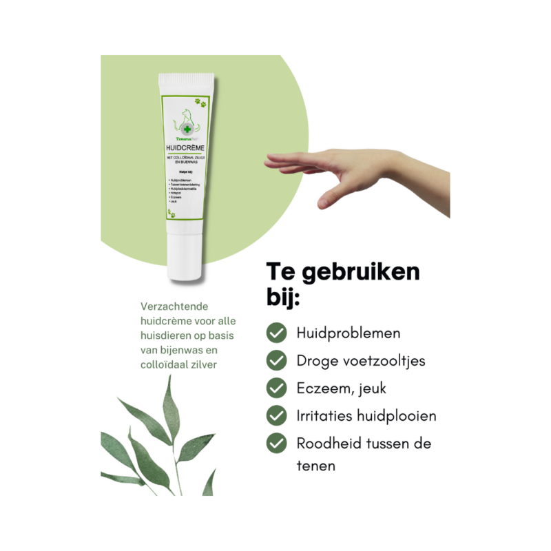 TraumaPet-huidcreme2-2.png Huidcrème met Colloïdaal Zilver 15ML