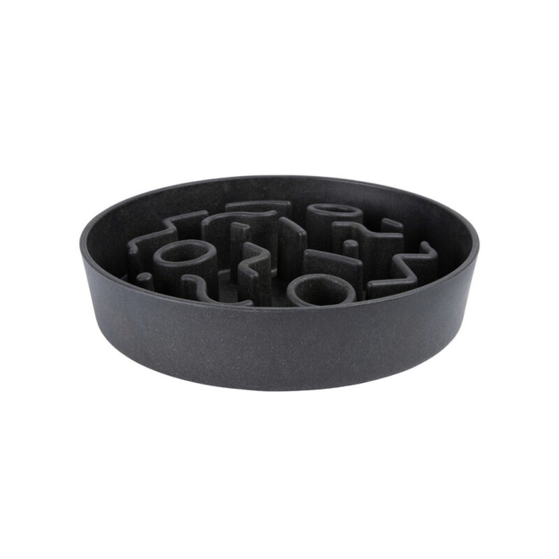 anti-schrokbak-donkergrijs.jpg Anti Schrokbak BAMBOO Donkergrijs/zwart