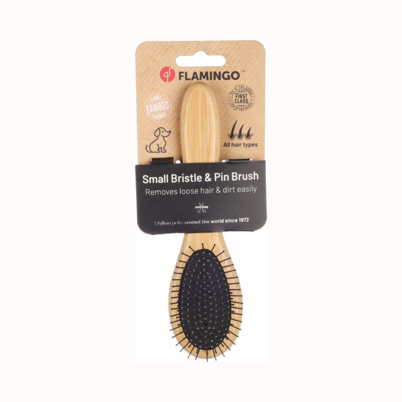 hondenborstel-babu-3.jpg Hondenborstel Bamboe Dubbelzijdig