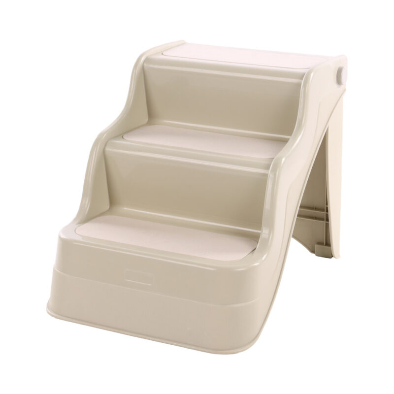 hondentrap-kunststof-beige.jpg Hondentrap Kunststof Beige