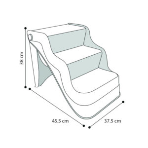 hondentrap-kunststof-beige2.jpg Hondentrap Kunststof Zwart