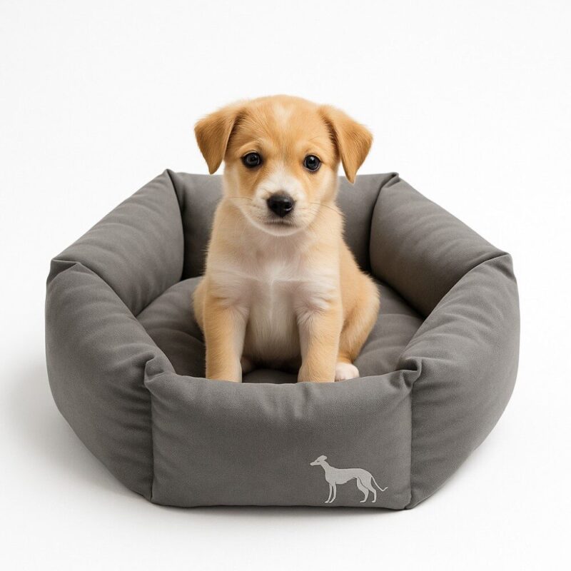 orthopedische-hondenmand-grijs-sora-2.jpg Orthopedische Hondenmand 6-hoekig Grijs