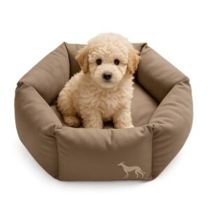 orthopedische-hondenmand-taupe-sora-2.jpg Orthopedische Hondenmand 6-hoekig Taupe